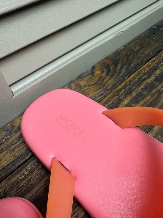 Michael Kors Carmen PVC Jelly Sandals Size 10 - Picture 5 of 7